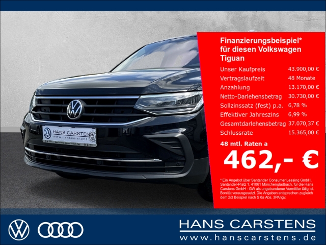 Volkswagen Tiguan 2.0 TDI BMT Active Rückfahrkam. AHK Navi