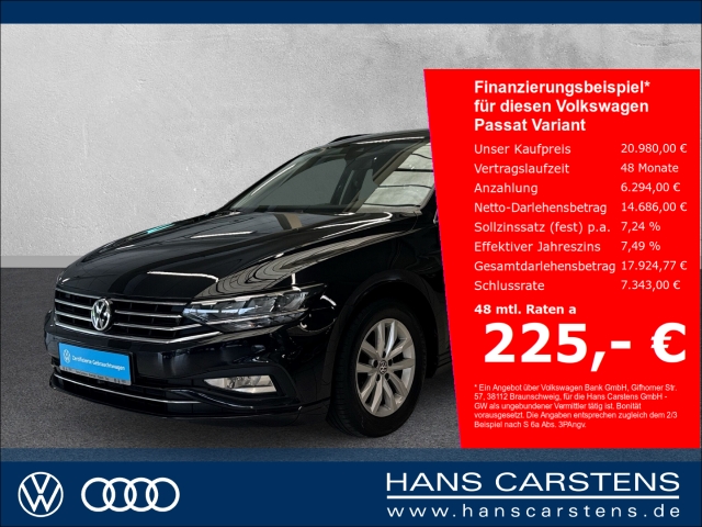 Volkswagen Passat Variant 2,0 TDI Business DSG Navi Rückfahrkam.