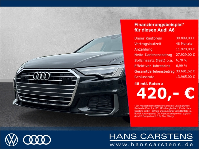 Audi A6 Avant 45 TDI quattro V6 S-Line Exterieurpaket