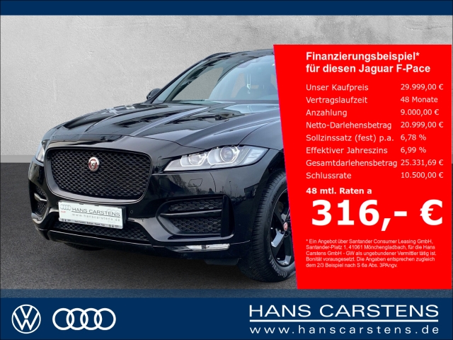 Jaguar F-Pace R-Sport AWD Automatik Leder Navi Rückfahrkam.