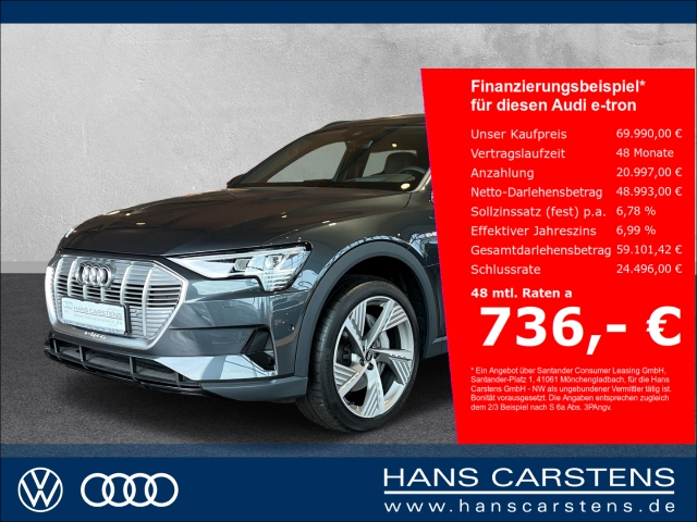 Audi e-tron Sportback 50 quattro  B+O AHK Leder